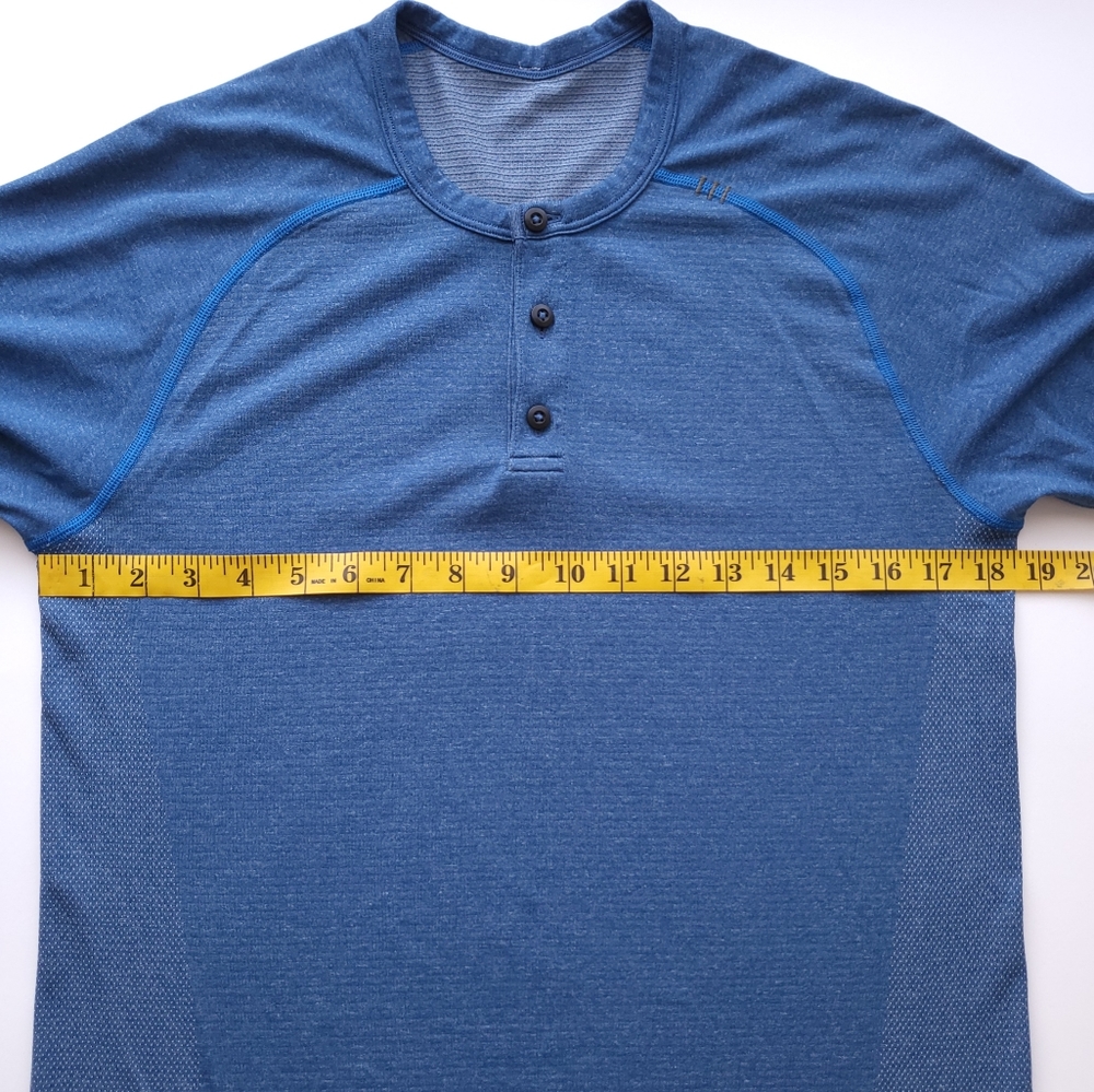 🍋Lululemon Men's Metal Vent Tech Long Sleeve Henley - Picture 8 of 13